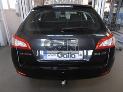Фаркоп оцинкованный Galia P044A для Peugeot 508 универсал 2011-(паспорт и сертификат в комплекте)(без электрики)