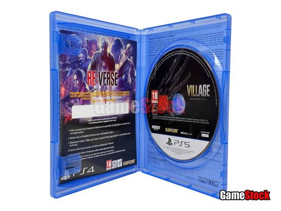 PS5 Resident Evil 8 Village (поддержка PS VR2) PPSA-01557 Б/У (Полностью на русском языке)