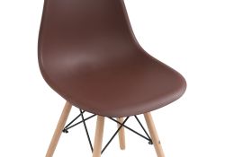 Пластиковый стул Eames PC-015 brown