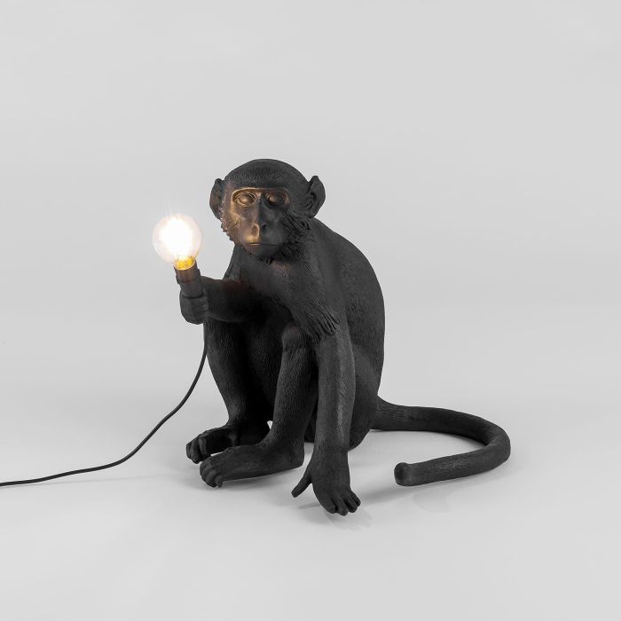 Настольная лампа Seletti Monkey Lamp Sitting 14922