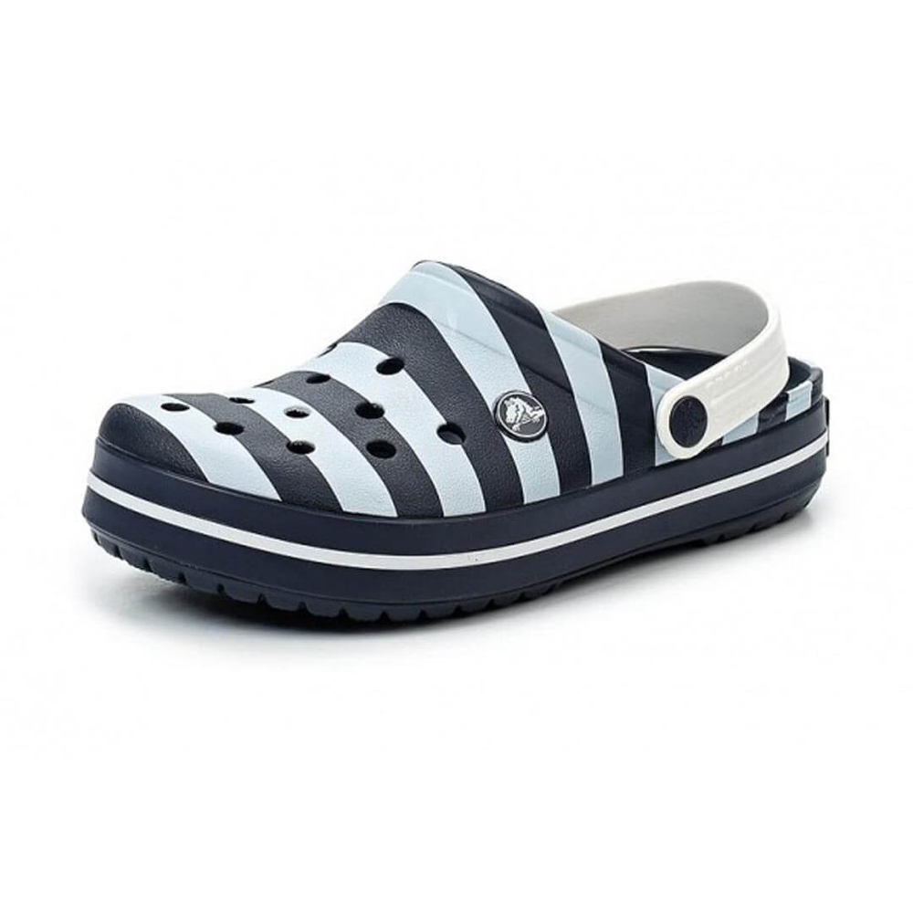 Сабо Crocs Graphic Clog Navy/White