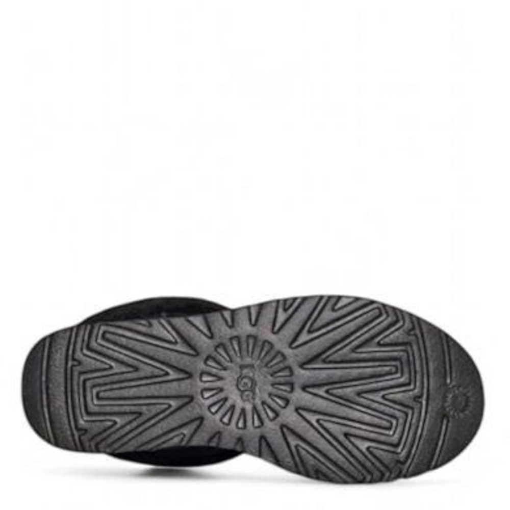 Ugg Classic Ultra Mini Maxi Curly Boot - Black