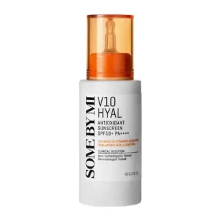 SOME BY MI Солнцезащитный крем с антиоксидантами V10 Hyal Antioxidant Sunscreen SPF50+ PA++++ 40мл