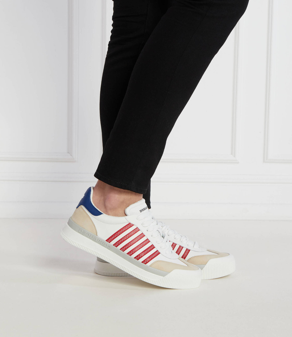 Кожаные кроссовки Dsquared2 - белый(SNM0342 11100001)