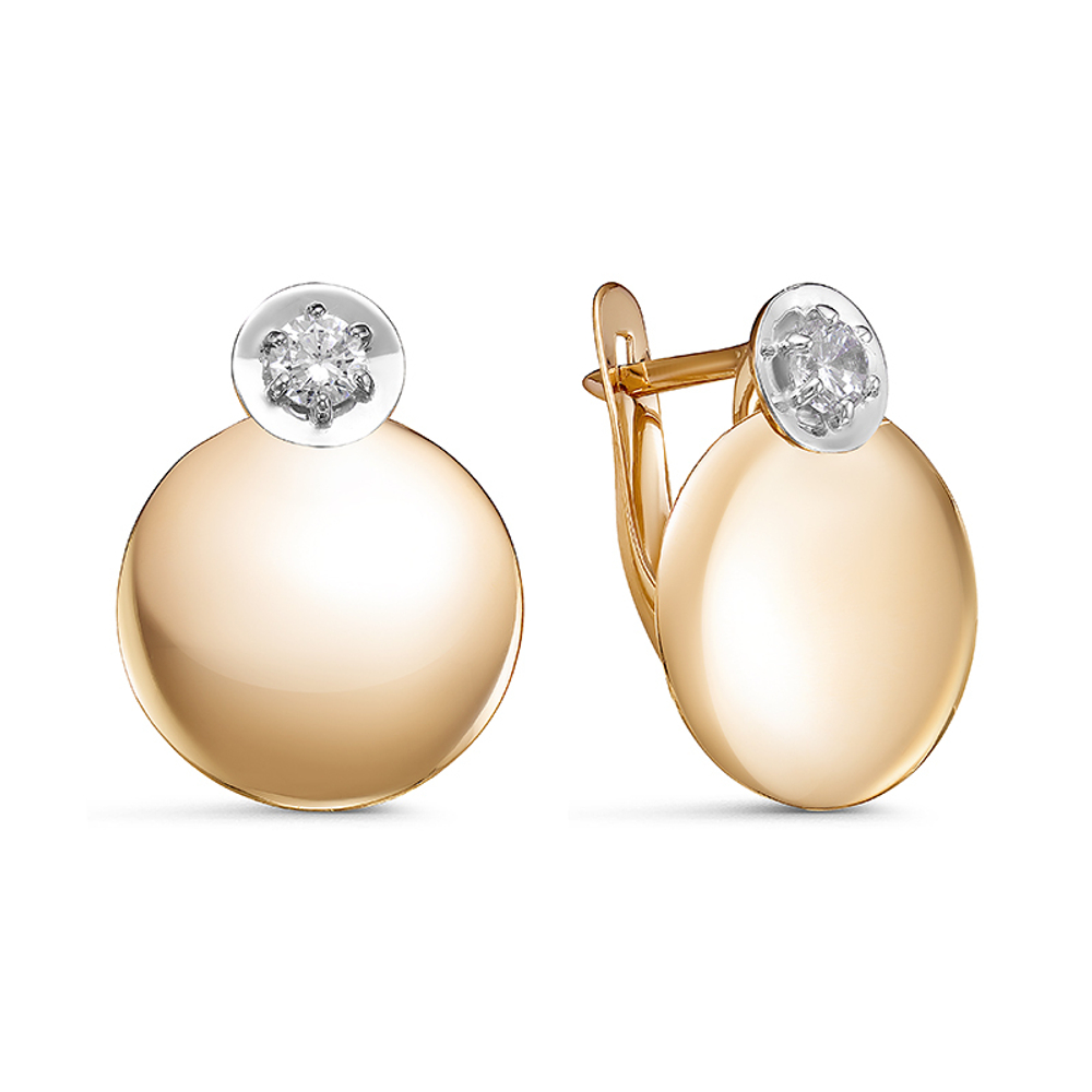 Серьги из золота 585 пробы