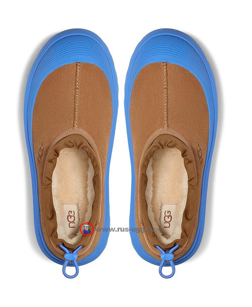 TASMAN WEATHER HYBRID SLIPPER Chestnut-Navy