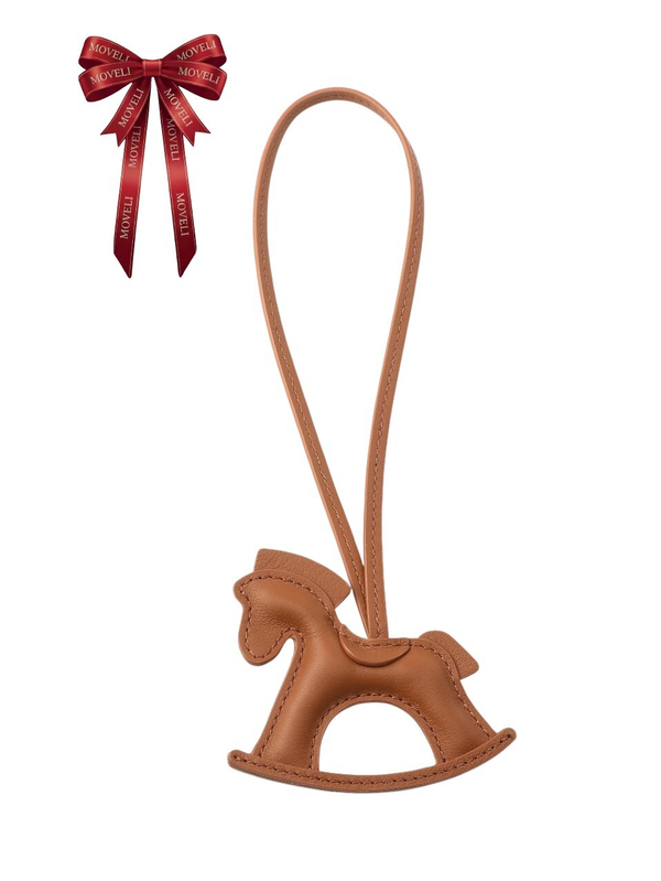 Брелок HORSE карамельного цвета