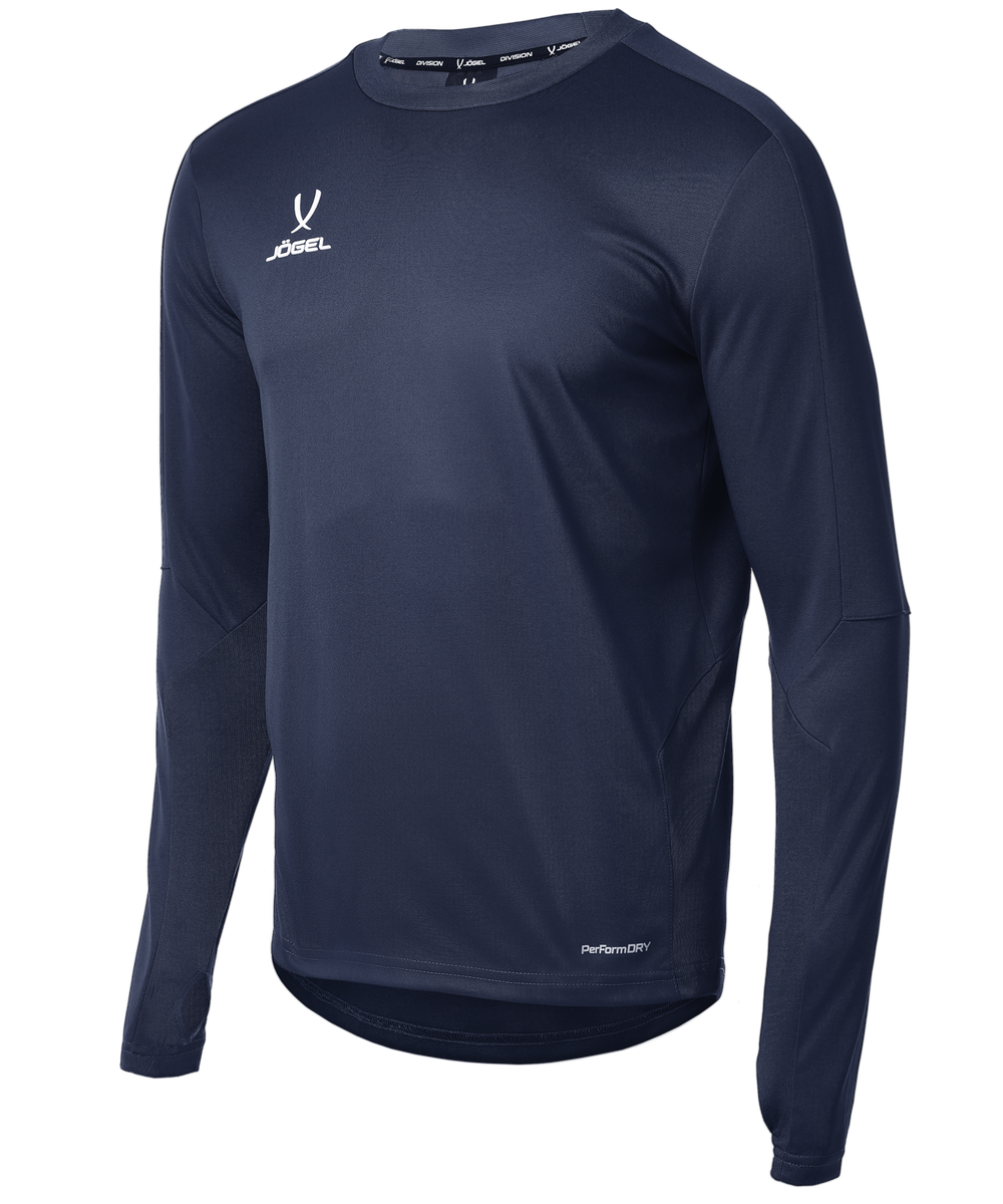 Джемпер тренировочный DIVISION PerFormDRY Pro Training Top, темно-синий, детский
