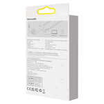 Сетевой адаптер Baseus Lite Series Ethernet Adapter Type-C to RJ45 LAN Port 100Mbps - White