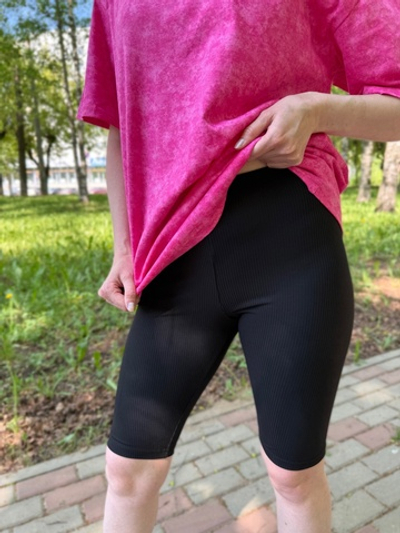 Велосипедки женские "Б-4 лапша" В.З (Стиль) черный