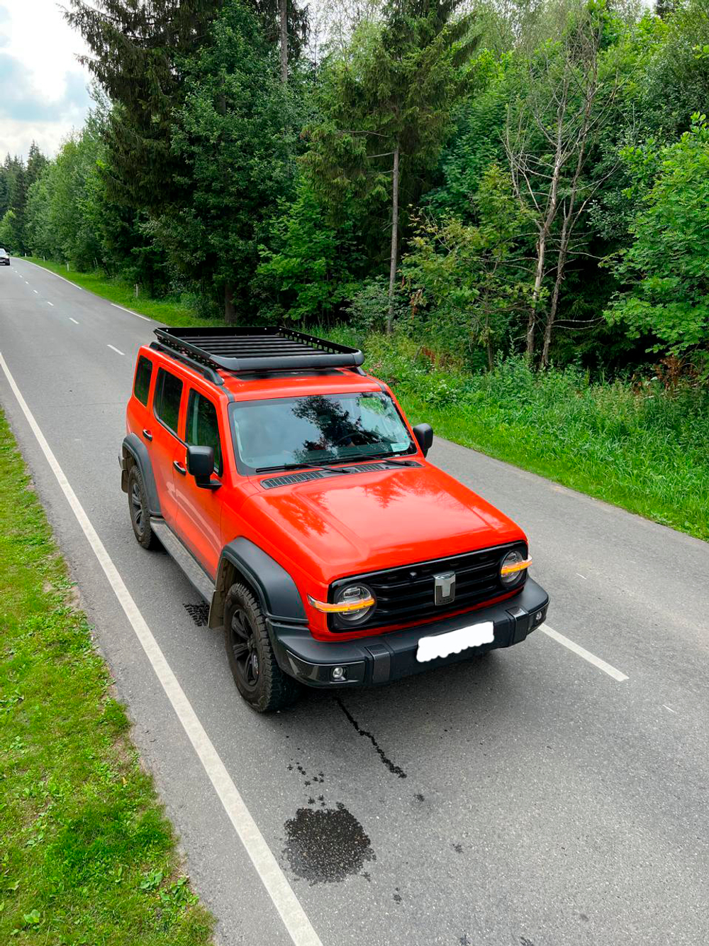 Корзина багажная, алюминиевая LUX для TANK-300 1770х1210мм