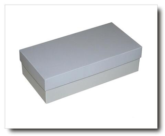 Коробка подарочная из белого картона индивидуальный размер