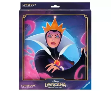 Disney Lorcana The Evil Queen Card Portfolio (4 Pockets/10 Pages)