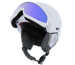 2025 Шлем с визором ALPINA Alto Q-Lite White Matt (Blue Revo)