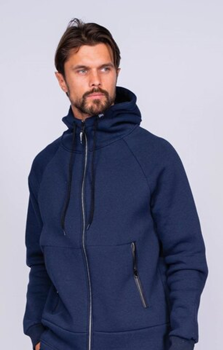 Толстовка мужская темно-синяя Уценка (XL)