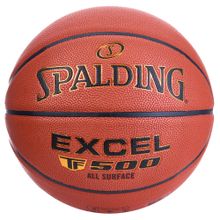 Мяч баск. SPALDING TF-500 Excel In/Out р.6, 76798z, композит, коричневый