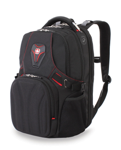 Городской чёрный рюкзак 35 л с отделением для ноутбука ScanSmart WENGER 5899201412