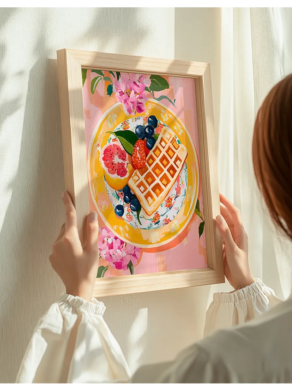 Постер 30х40 интерьерный на кухню без рамки