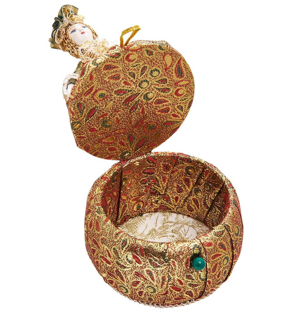 RK-731/4 Кукла-шкатулка «Дама в нарядном платье»