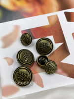 Пуговицы Прад. бронза