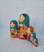 Матрешка "с курочкой" традиция 5мест