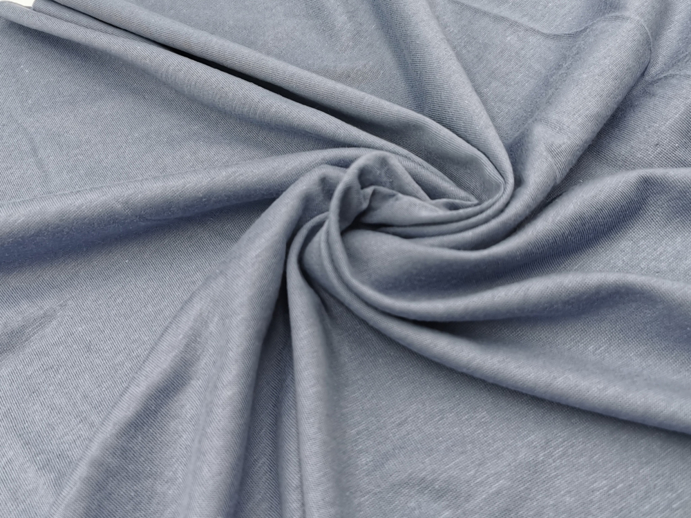 Кулирка с лайкрой, серо-голубая, Турция, (Арт: KL-169), м