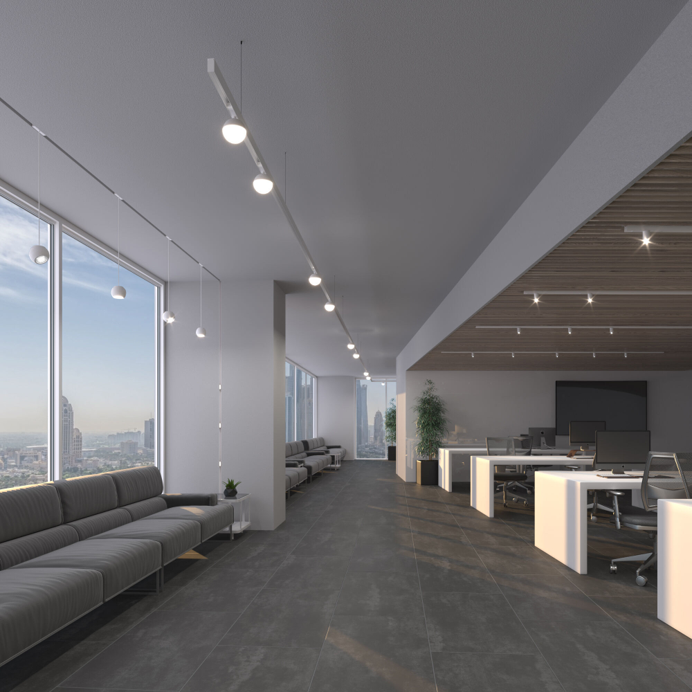 Магнитный трековый светильник Slim Magnetic 12W 4200K Lars (белый) 85033/01