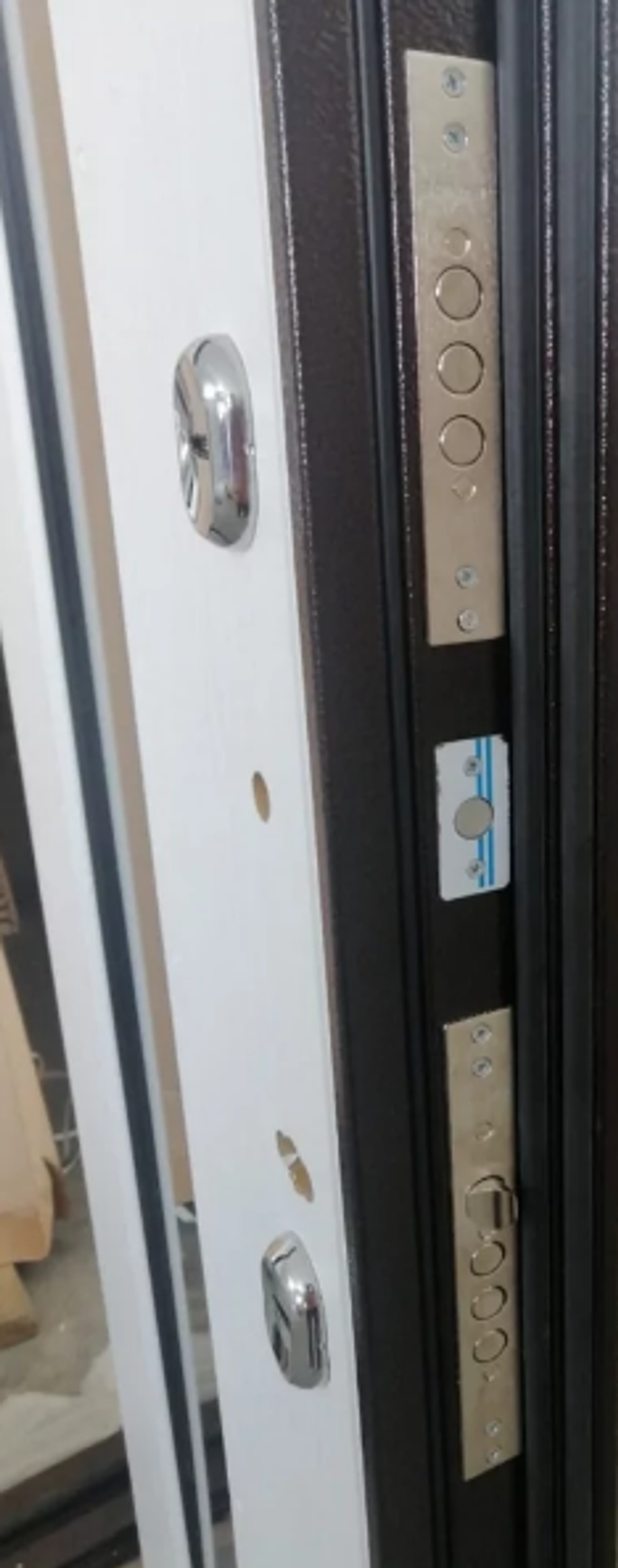 Дверь входная ЛОНДОН Термо Белый ясень