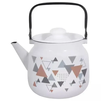 Чайник эмал 3,5л Треугольники