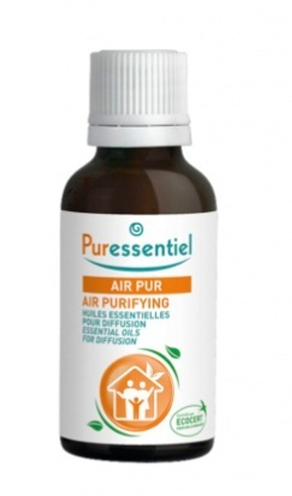 PURESSENTIEL Пюресансьель Комплекс эфирных масел «Чистый воздух» Puressentiel Diffuse Air Pur huiles essentielles pour diffusion 30 мл