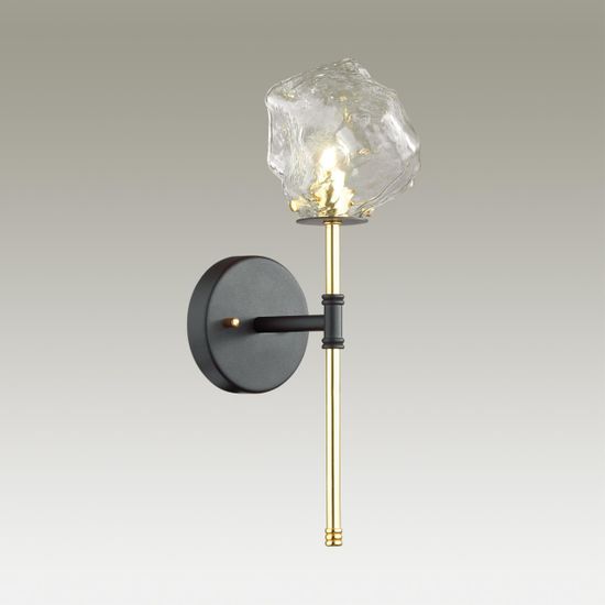 4789/1W LOFT ODL21 421 черный/золотой/прозрачный Бра G9 1*40W STONO