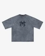 Футболка Issaya x Volchok Сobweb серая