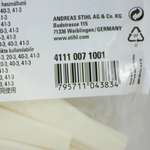 Комплект ножей для триммера STIHL 4111-007-1001, PolyCut 6-3, 7-3, 20-3, 41-3, 12 шт, белые ОРИГИНАЛ