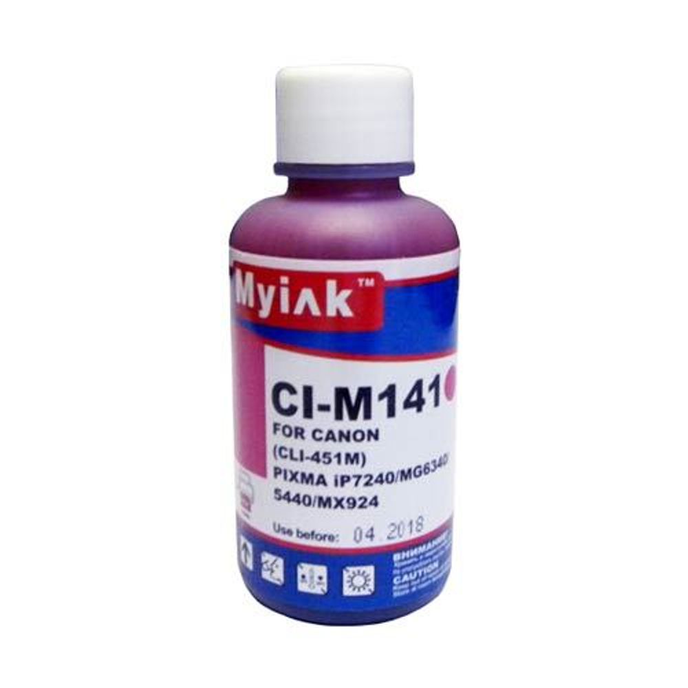 Чернила для CANON CLI-451M (100мл, magenta Dye) CI-M141 Gloria™ MyInk