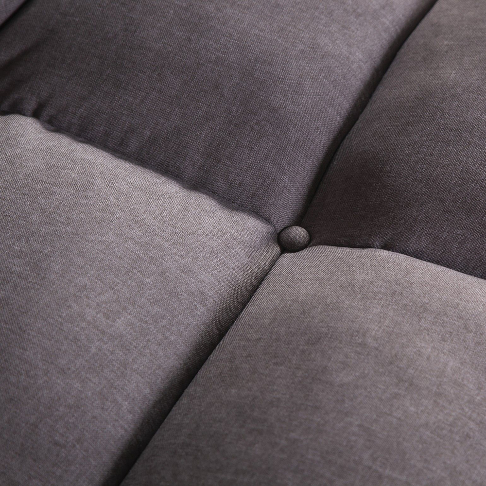 Диван-кровать трехместный Best, рогожка серый