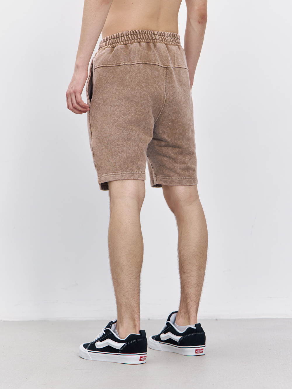 Шорты garment dyed (бежевый)