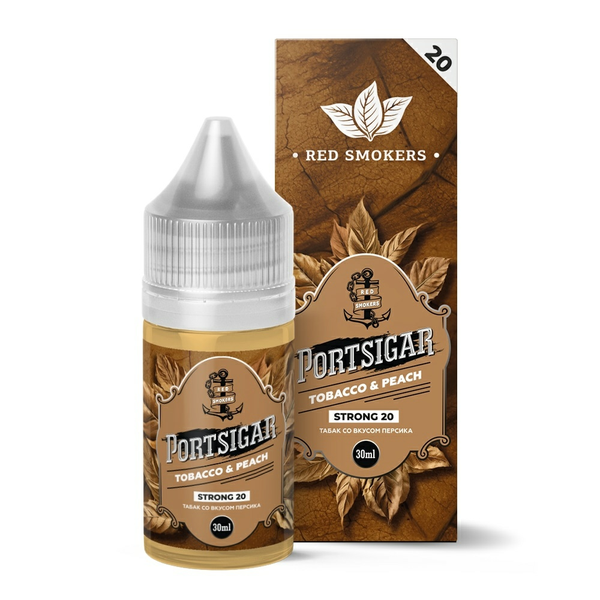 Купить Жидкость Portsigar Salt  - Tobacco & Peach 30мл