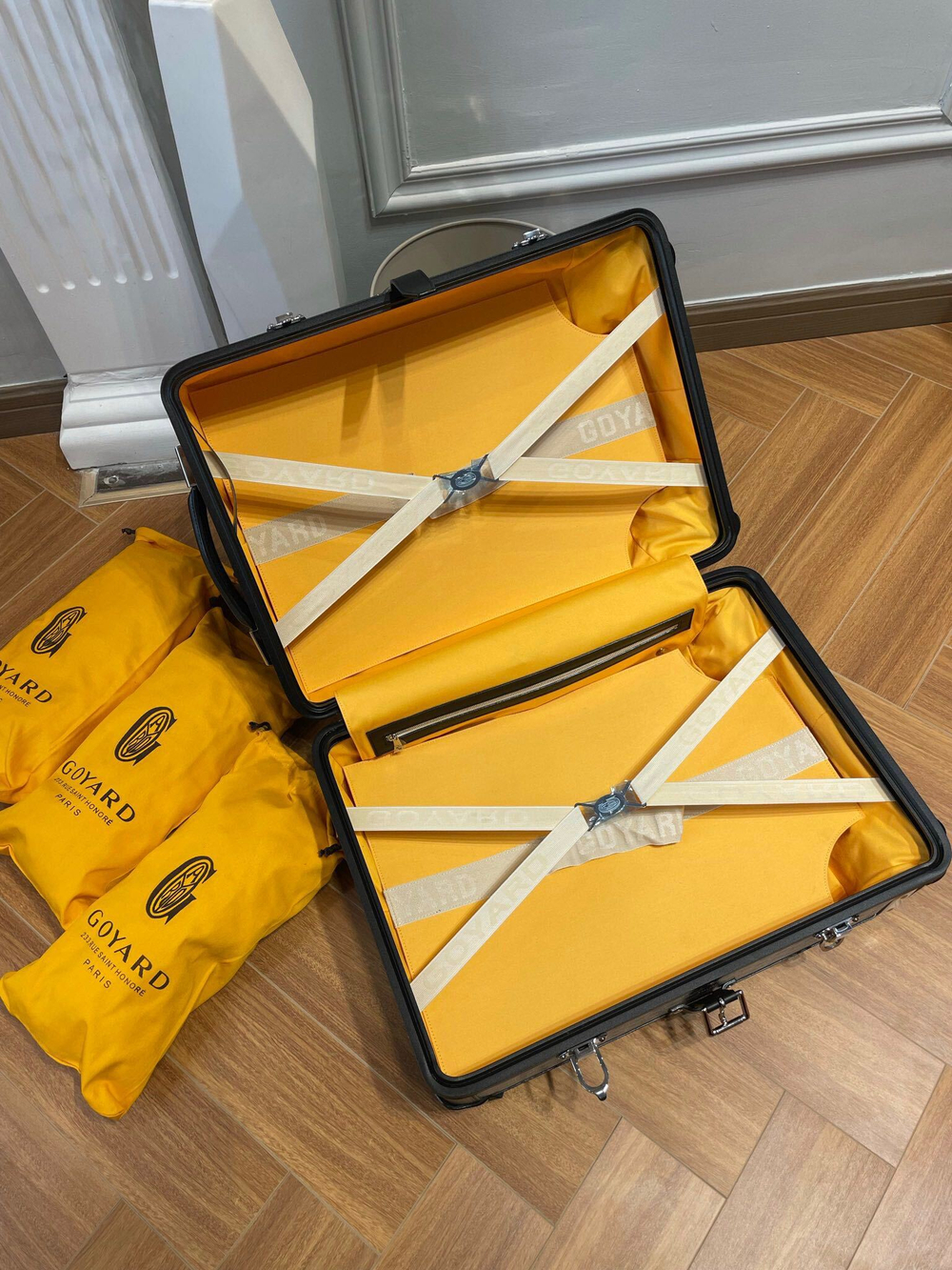 Goyard Bourget PM Trolley Case