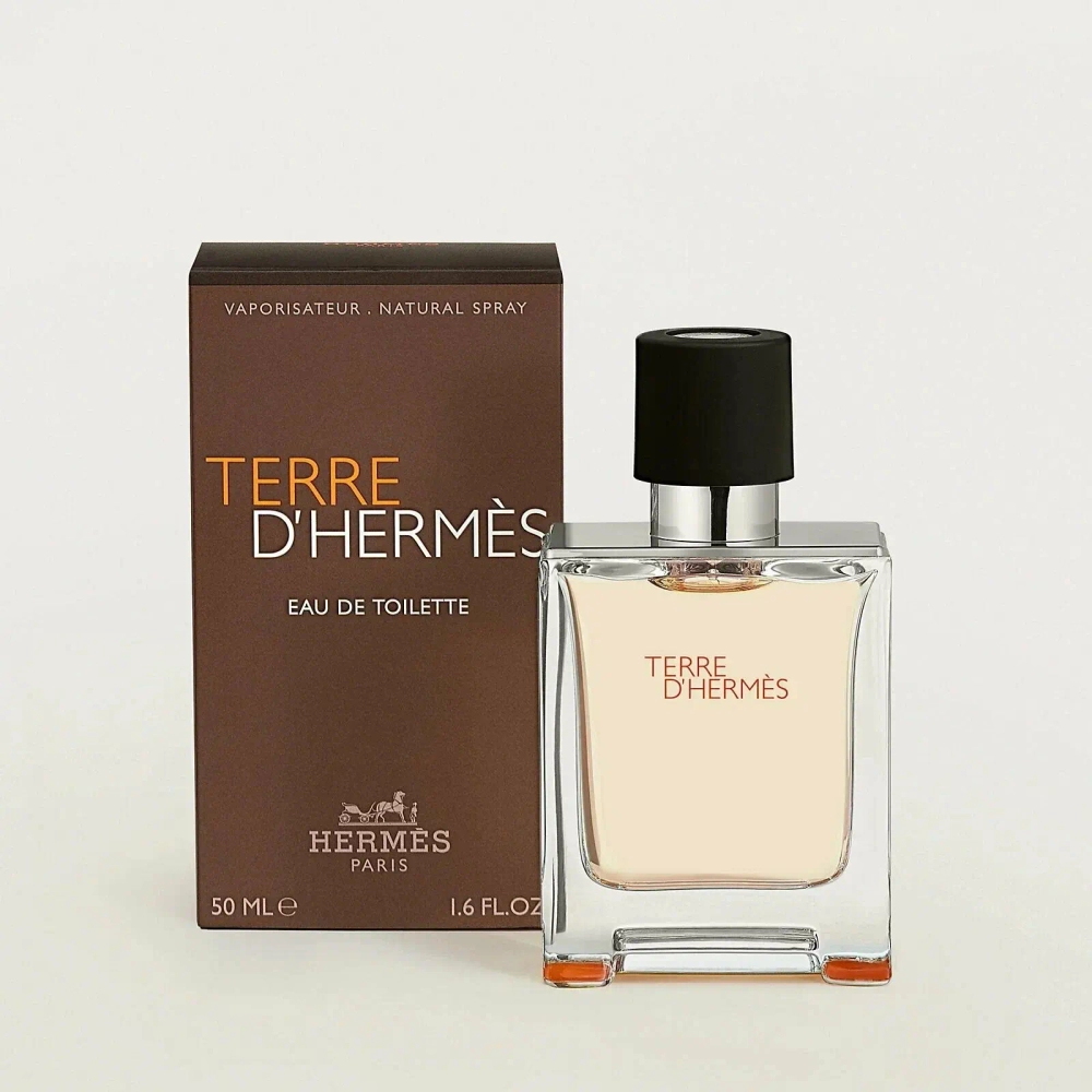 Hermes туалетная вода Terre d'Hermes, 50 мл, 50 г