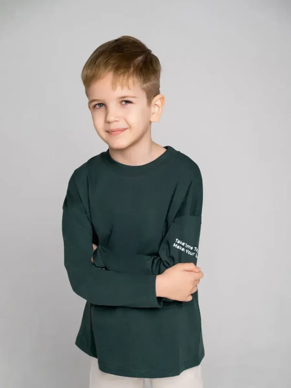 Лонгслив для мальчика на весну