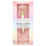 Pacifica, Crystal Wand, массажер-ролик для лица из розового кварца, 1 шт.