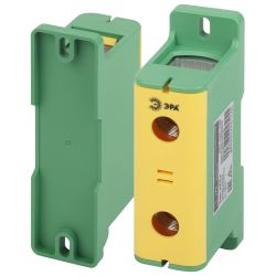 Клемма силовая вводная КСВ ЭРА NO-224-136 KE64.3 35-240 мм2 желтая/зеленая PE