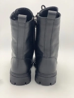 Ботинки с высоким берцем из натуральной кожи