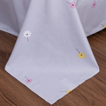 Комплект постельного белья Делюкс Сатин 100% хлопок на резинке LR451