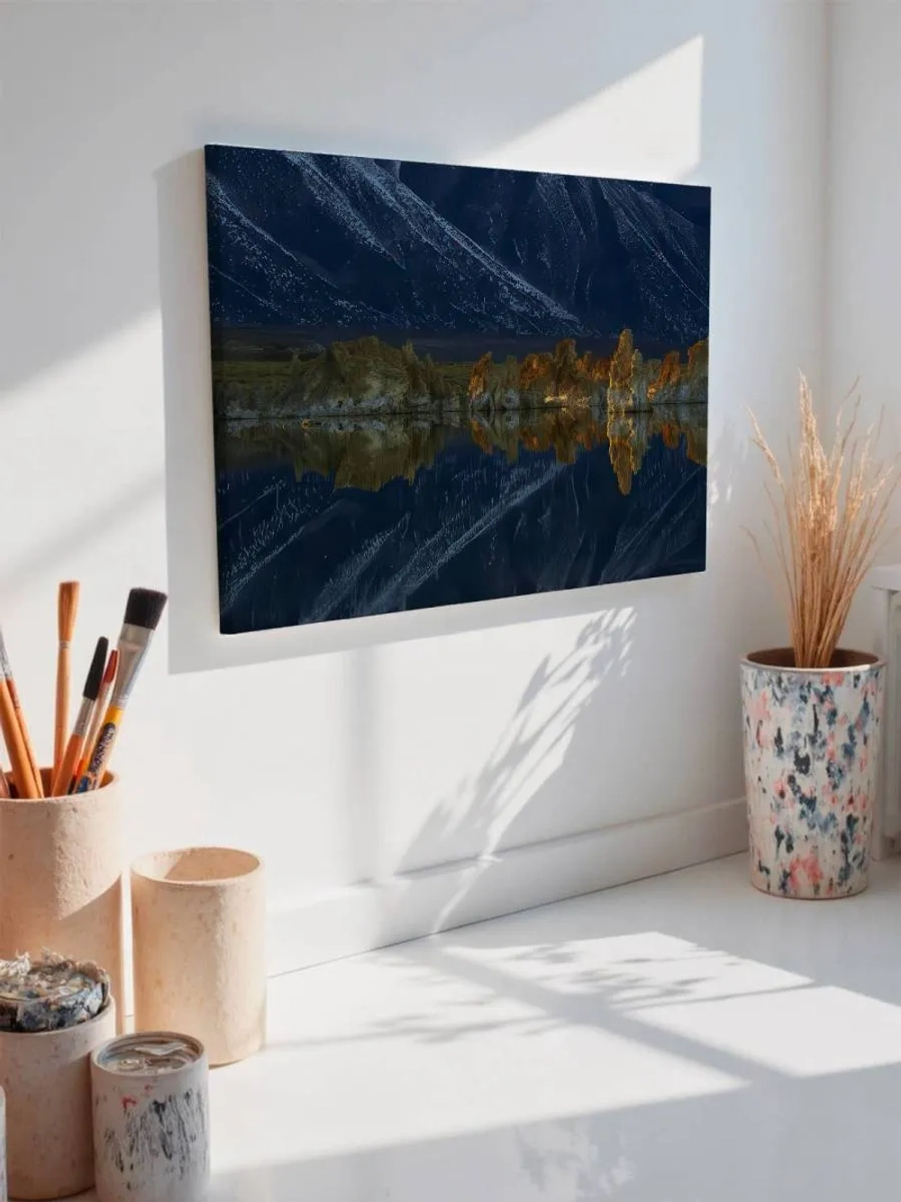 Картина на стену 40 X 50 Горное озеро