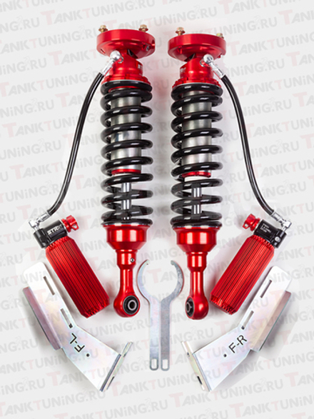 Tank300 / H9 NEW Стойки передние (койловеры) комплект для лифта 2,5" ST8000 3.0