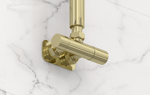 Вентиль Сунержа 1х1/2" угловой маховик-скрытый EU50 правое