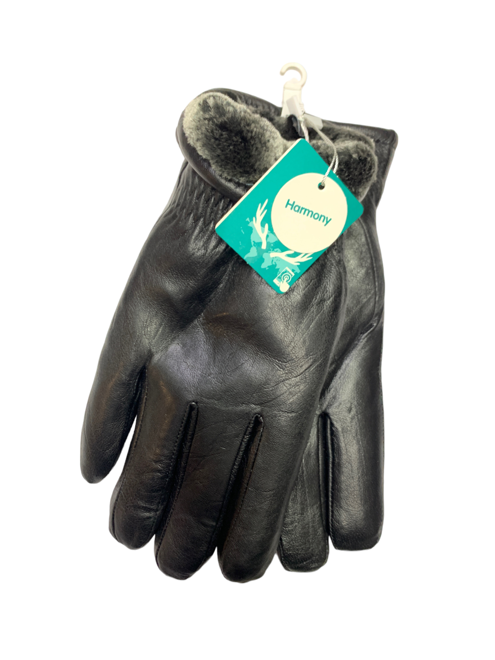 Harmony.Перчатки. Мужские. Материал верха: Кожа теленка. Подклад: Мех. 10 шт в упаковке.