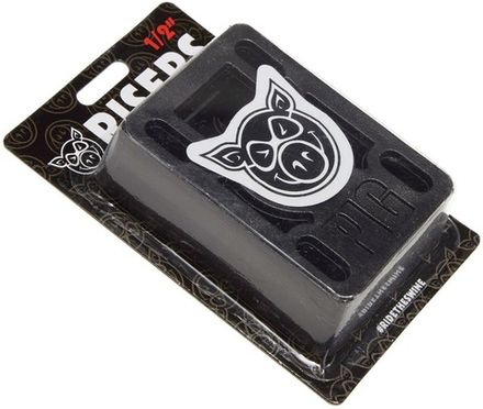 Подкладки для скейтборда Pig Piles 1/2" Hard Risers Black