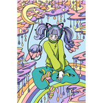 Картина по номерам 20*30см "Лунный блюз" (на подрам.) (Lori)